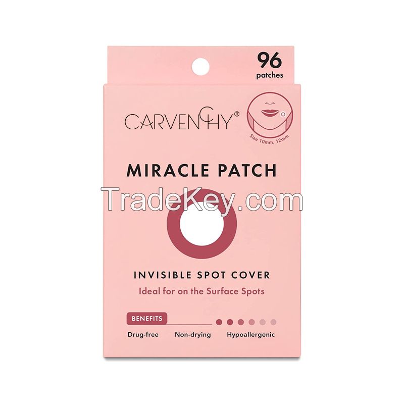 Facial Stickers,Miracle Invisible Spot Cover Hydrocolloid Acne Pimple Patches for Face,Blemishes and Zits