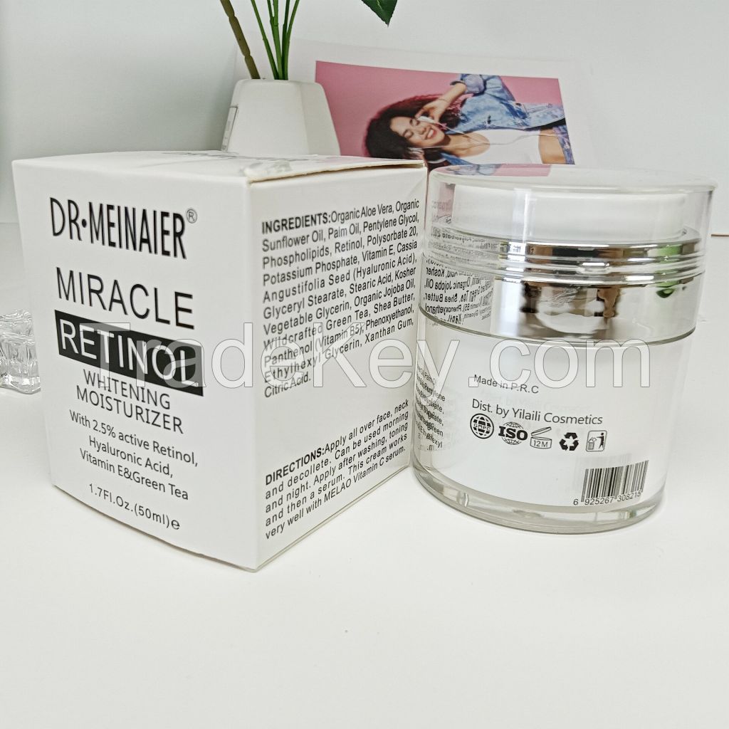 Day and Night Retinol Moisturizing Face Cream, Anti Aging Face Moisturizer with Retinol