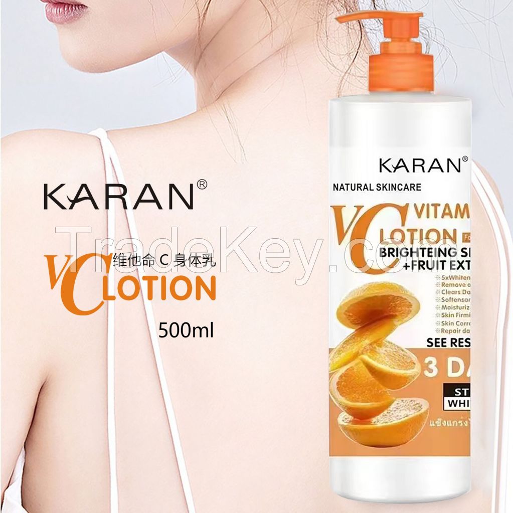 Daily Moisturizing Lotion for Dry Skin,Nourishing Brightening Body Lotion with Vitamin C