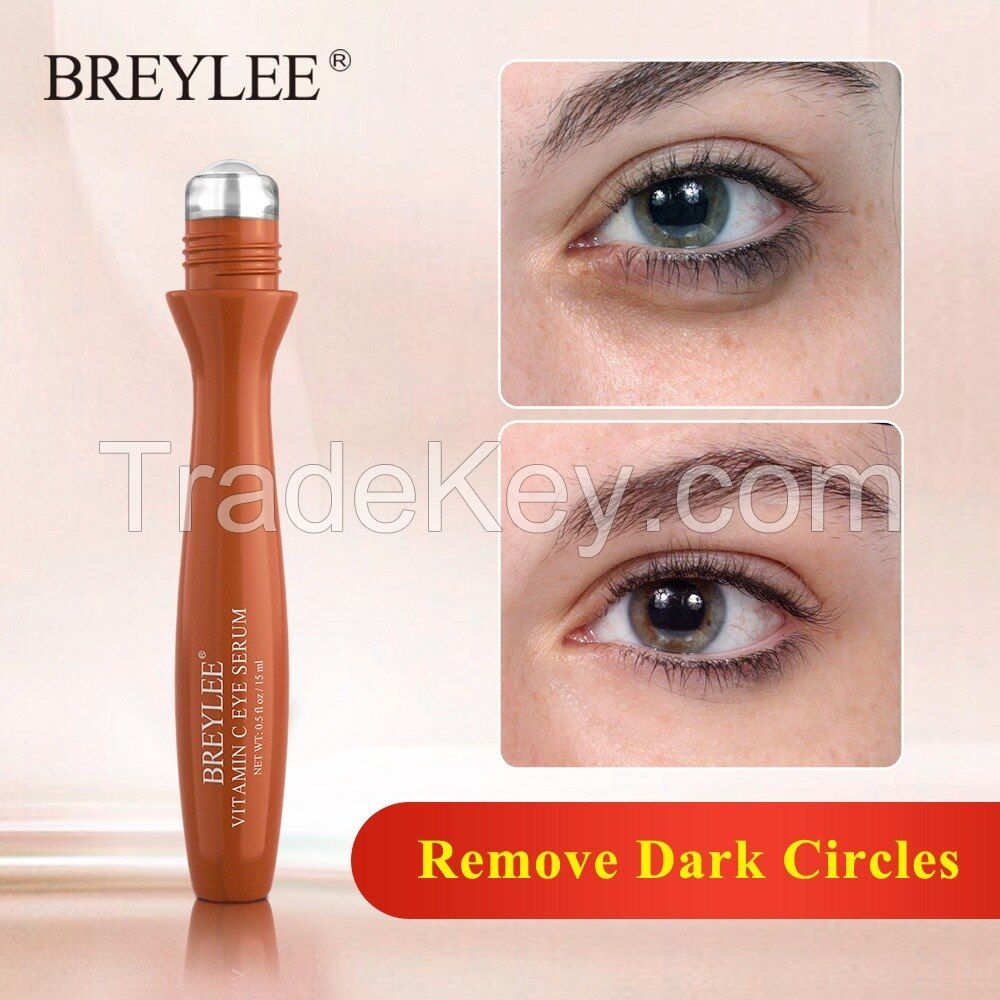Vitamin C Roll-on Eye Serum for Dark Circles and Puffiness,Eye Brightening Serum with Roller Applicator