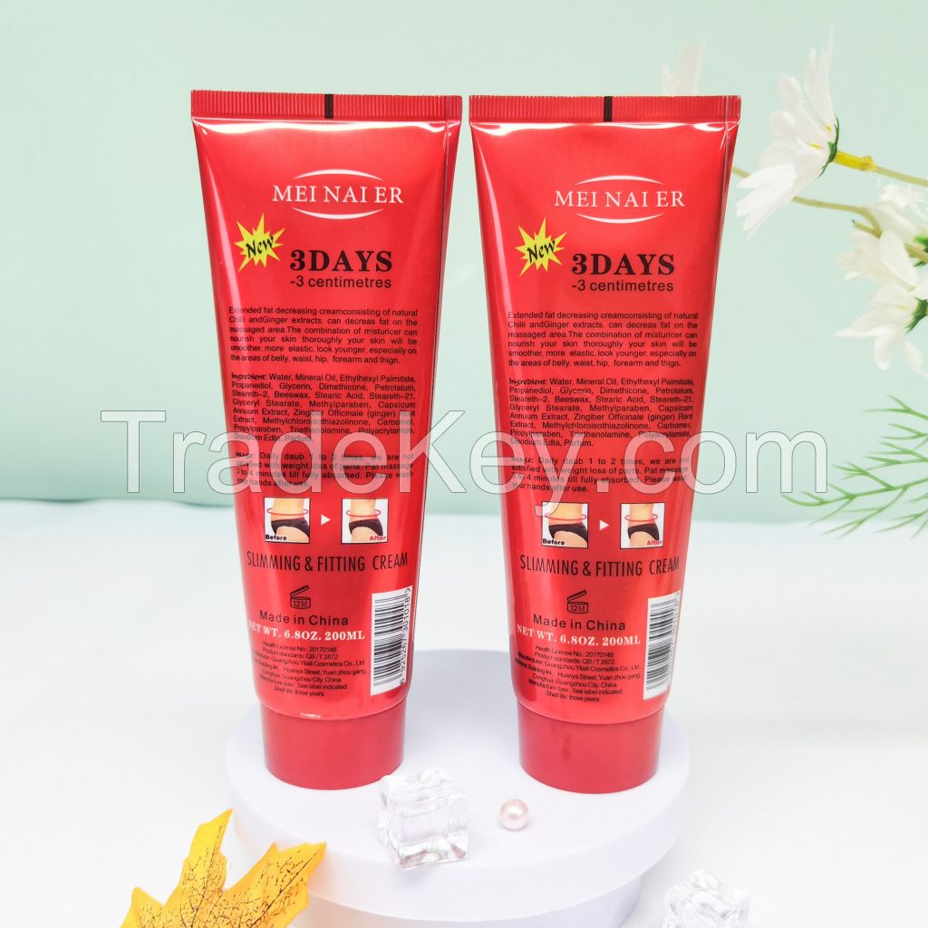 Weight Loss Skin Firming Moisturizing Massage Gel,Ginger Chili Fat Burning Slimming Cream