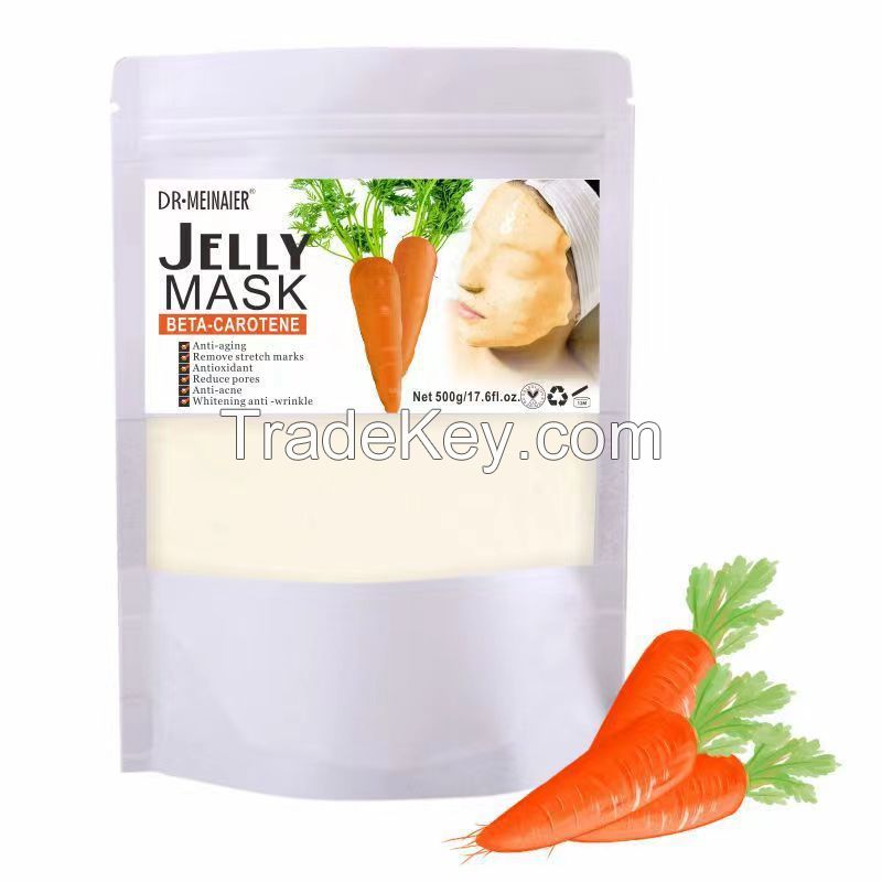 Hydrating Moisturizing Collagen Crystal Peel Off Jelly Mask Powder for Facial Skin Care