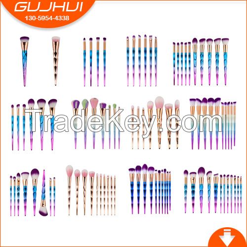 Rose Gold Makeup Brush Set,Premium Synthetic Powder Blush Contour Foundation Concealler Eyeshadow Brushes