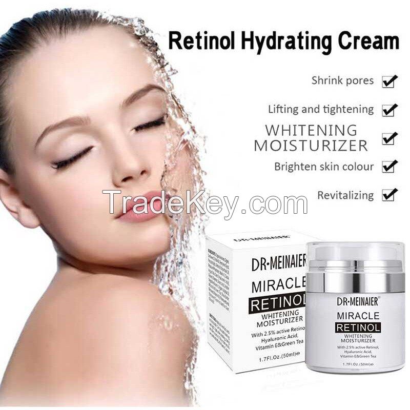 Day and Night Retinol Moisturizing Face Cream, Anti Aging Face Moisturizer with Retinol