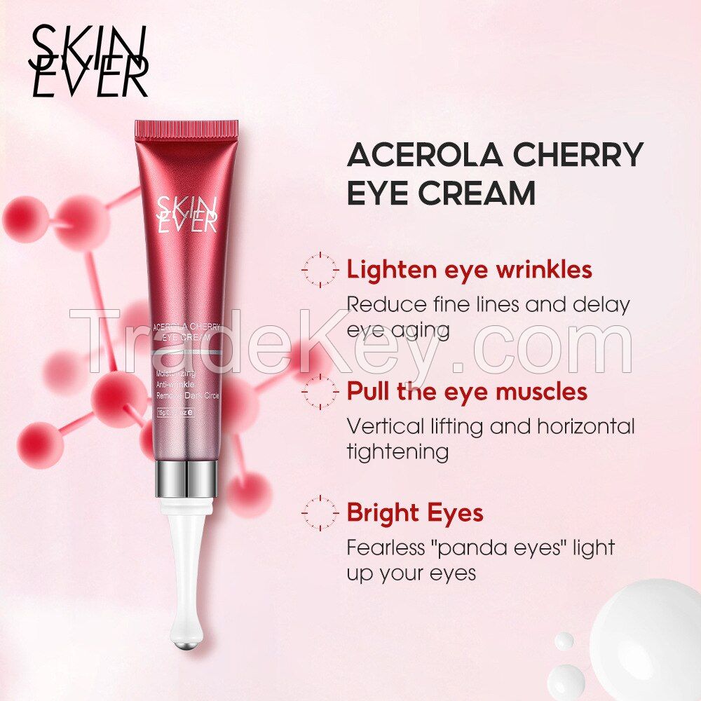 Acerola Cherry Anti Aging Eye Cream to Remove Dark Circles and Wrinkles