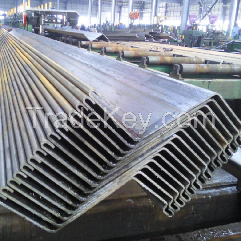 All specifications of sZ-shaped steel sheet pile are shipped in a timely manner for tunnel cuts and shelters