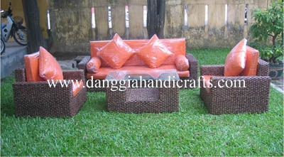 Water hyacinth sofa 1