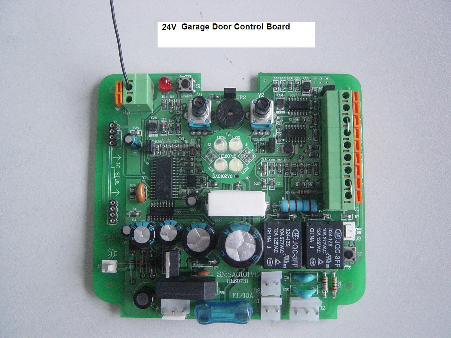 24v garage door control board