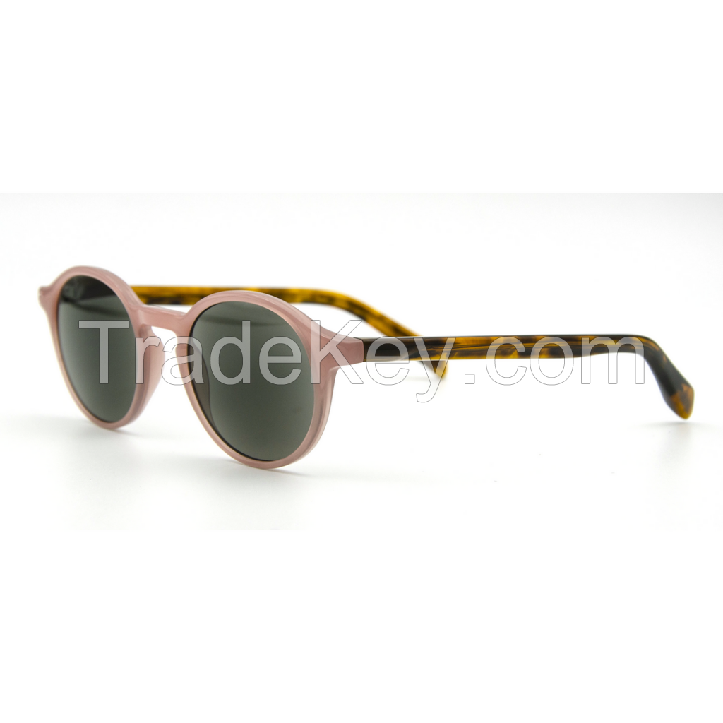 Acetate Sunglasses OEM CR39 Polarized Lens Rectangle Gafas De Sol Tortoiseshell Luxury Handmade Acetate Sunglasse