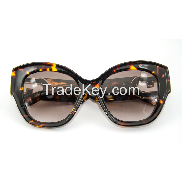 Acetate Sunglasses Oem Cr39 Polarized Lens Rectangle Gafas De Sol Tortoiseshell Luxury Handmade Acetate Sunglasse