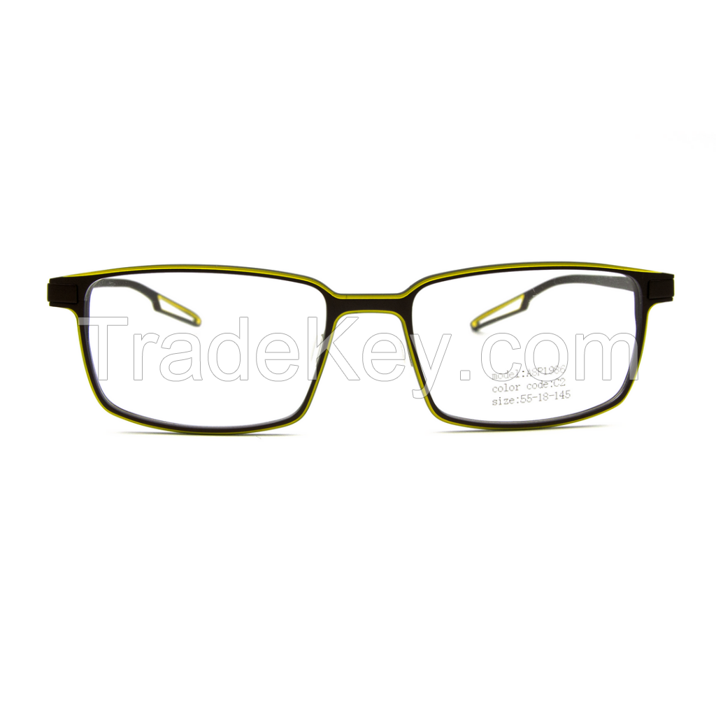 ALO34305-Aluminium Glasses Frame, aluminum frame with titanium legs optical eyewear glasses for men women