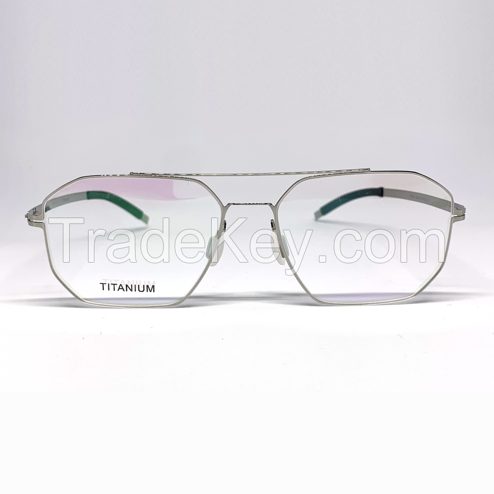 TIO34337-High Quality Pure Titanium Frames  , classic style  Eye Glasses For Men Women