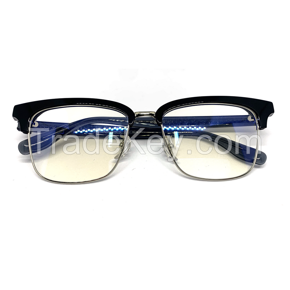 TIO34331 - High Quality Pure Titanium Frames with Acetate temple , classic style  Eye Glasses For Men Women