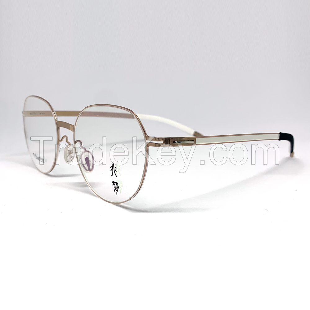 TIO34340 - High Quality Pure Titanium Frames  , classic style  Eye Glasses For Men Women