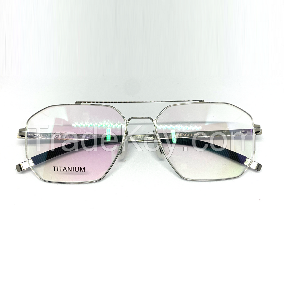 TIO34337-High Quality Pure Titanium Frames , classic style Eye Glasses For Men  Women By HOYAN(SHENZHEN) OPTICAL CO., LTD