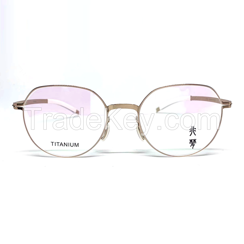 TIO34340 - High Quality Pure Titanium Frames  , classic style  Eye Glasses For Men Women