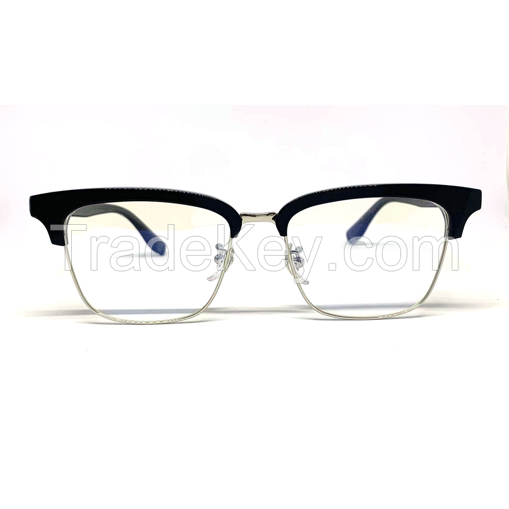 TIO34331 - High Quality Pure Titanium Frames with Acetate temple , classic style  Eye Glasses For Men Women