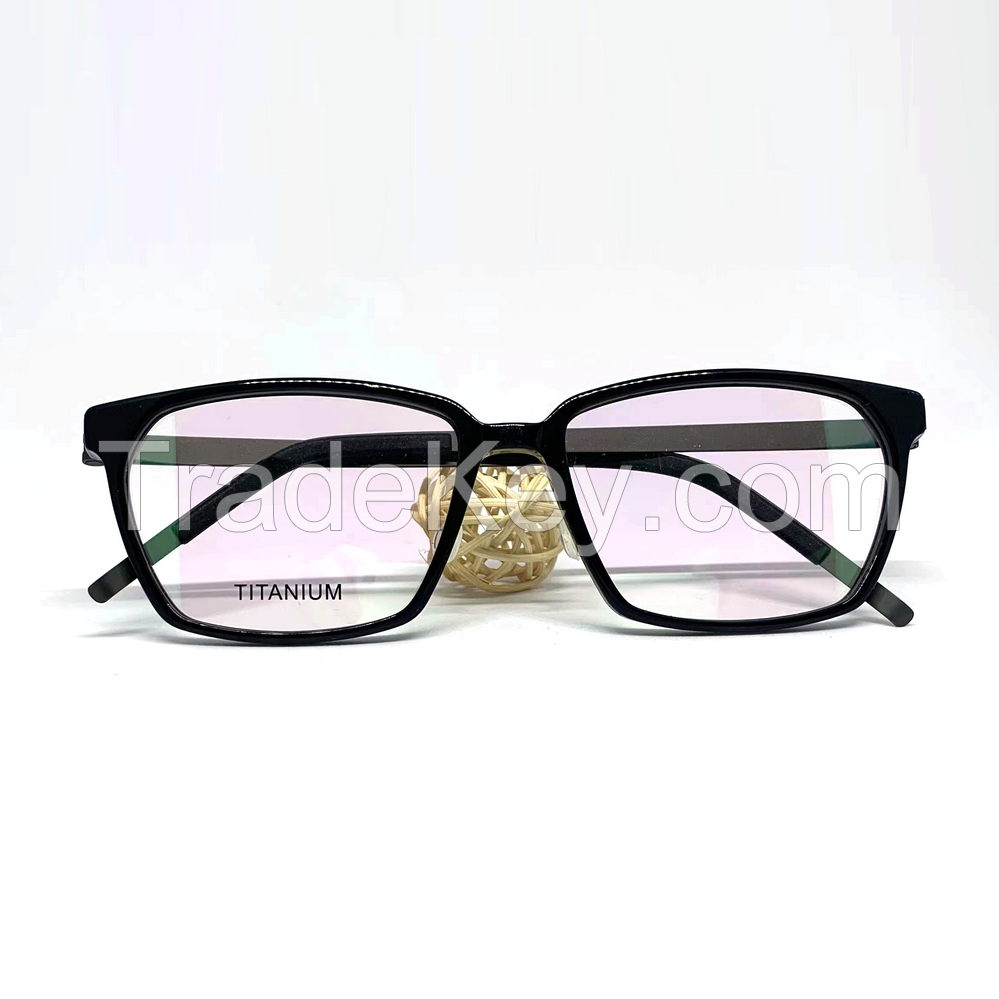 TIO34339 - High Quality Pure Titanium Frames with Acetate temple , classic style  Eye Glasses For Men Women TO34339
