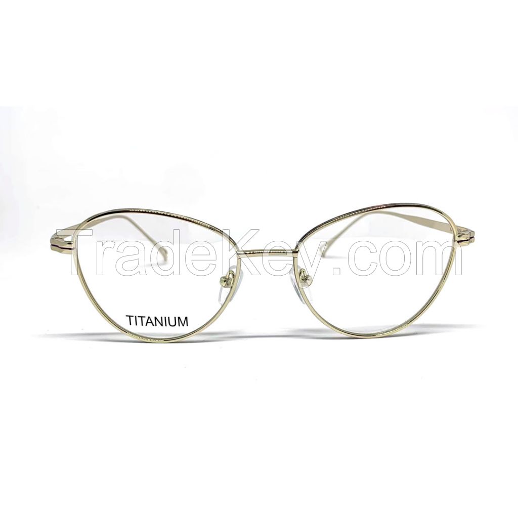 TIO34504 - High Quality Pure Titanium Frames  , classic style  Eye Glasses For Men Women