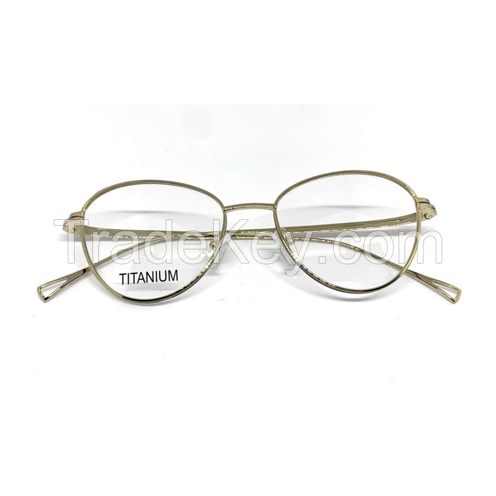 TIO34504 - High Quality Pure Titanium Frames  , classic style  Eye Glasses For Men Women