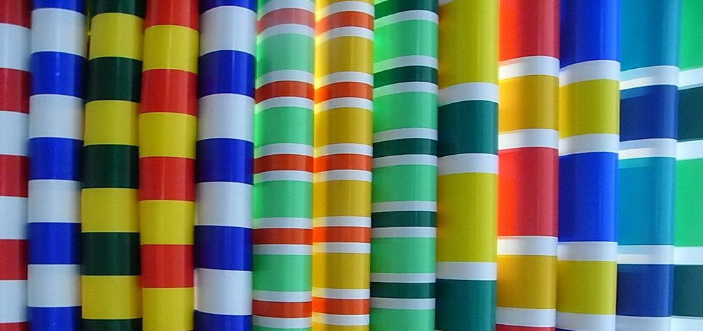 Tarpaulin Color Strips