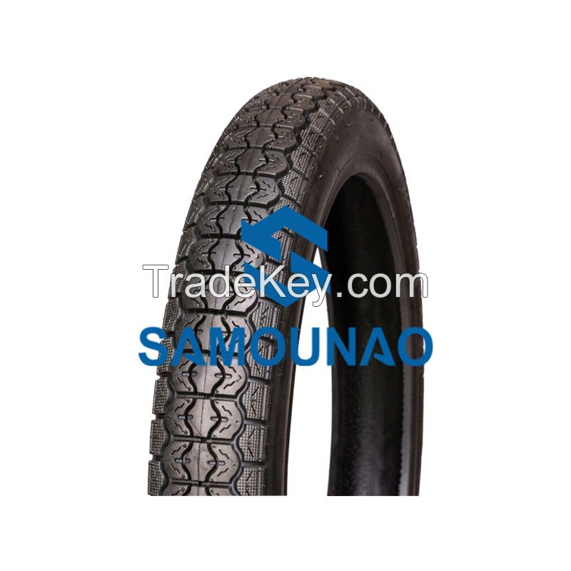 3.00-17 6PR Front &amp; Rear Tire Motorcycle Tire with CCC Certification
