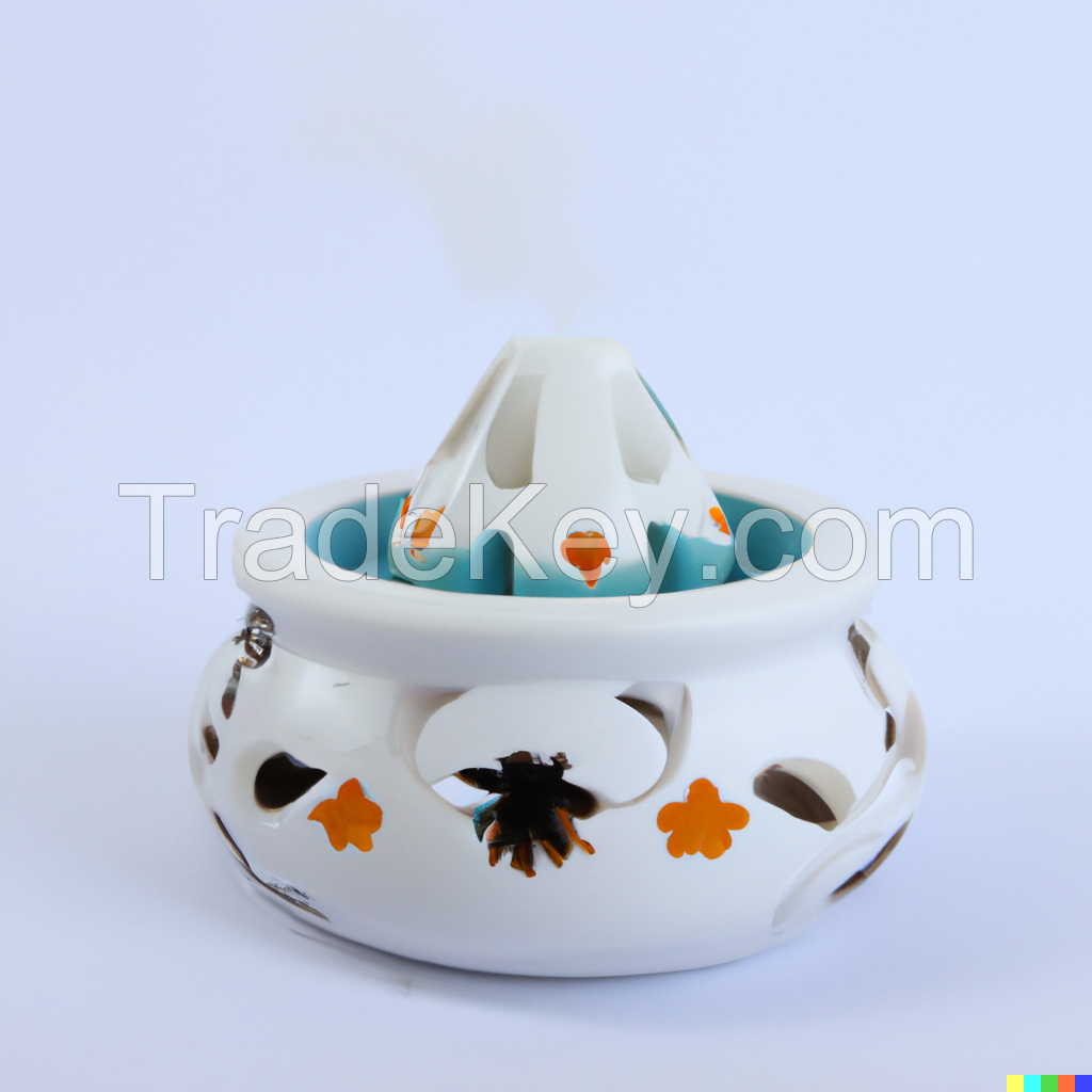 Ceramic Aromatherapy Burner Onion White
