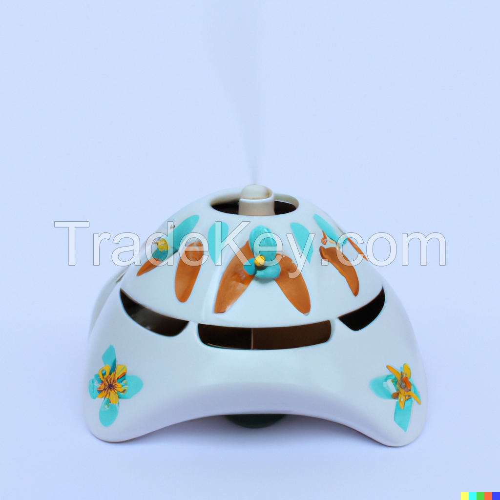 Ceramic Aromatherapy Burner UFO White