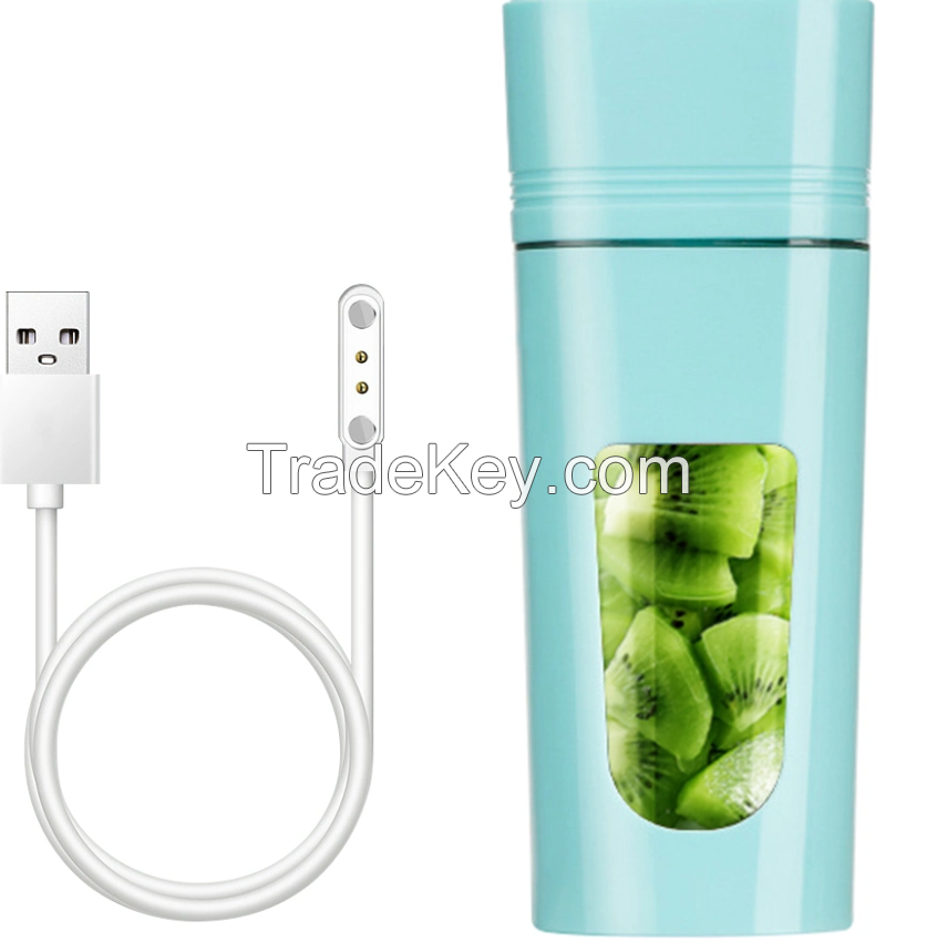 Healthy safety High Quality  Use Stainless Steel 4 Blade Portable USB Juicer Blender