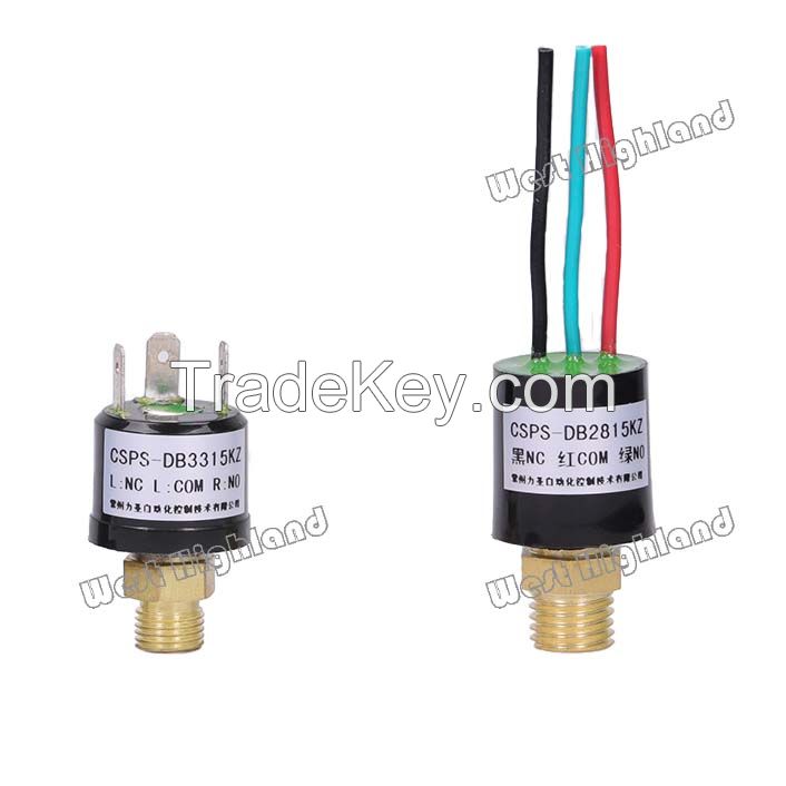 Single Pole Double Throw(SPDT) Pressure Switch for  Plasma Cutting Machine Fittings