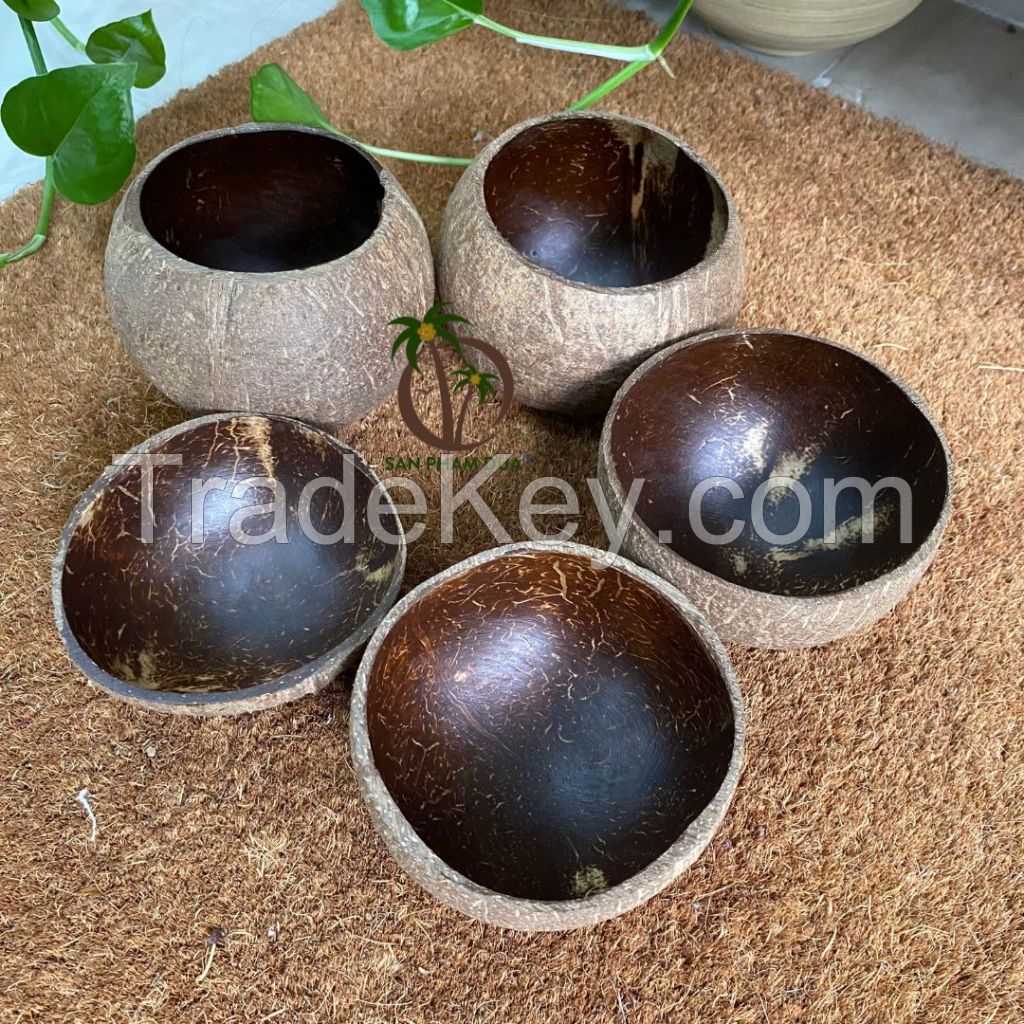 COCONUT SHELL FOR MAKING CANDLE HOLDER