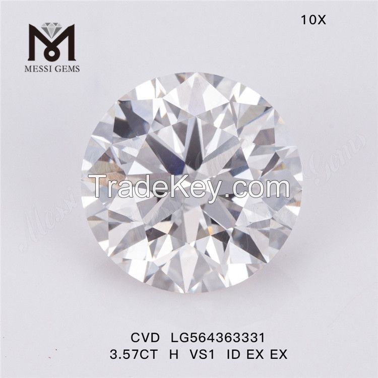 3.57CT H VS1 ID EX EX lab diamond CVD LG564363331