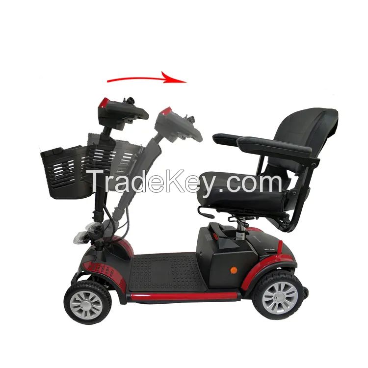 2023 New Arrival 24V 300W Handicapped Mobility Scooters For Safety Driving Speed 7 Kmh Maximum