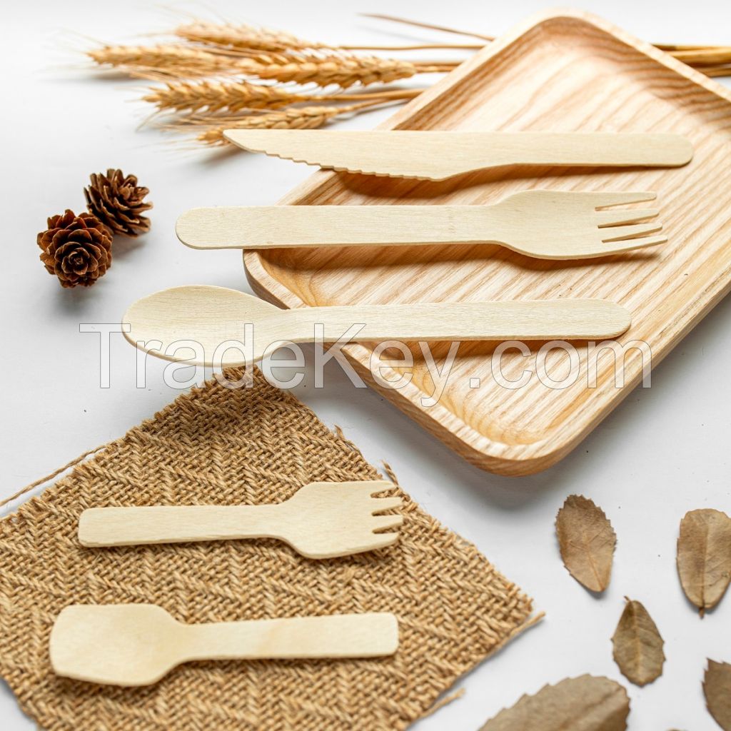 Disposable Wooden Cutlery