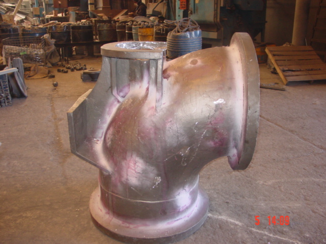 24" Elbow Stainless steel sand casting