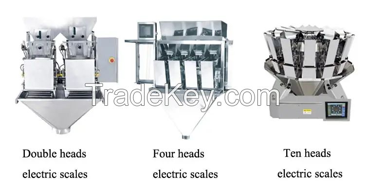 KEFAI Automatic Multi Head Weigher Granule Food Sugar Packing Machine