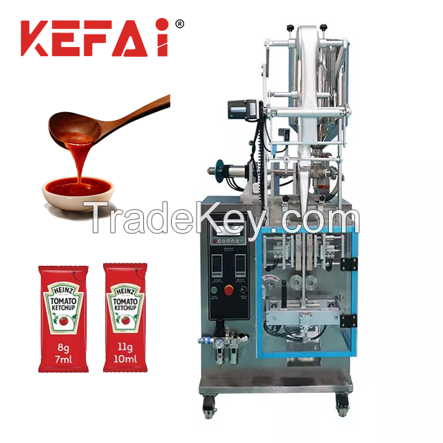 KEFAI Automatic Ketchup Sauce Jam Sachet Paste Packing Machine
