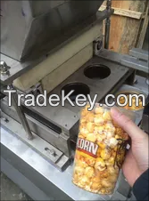 Kefai Hoot  Fully Automatic Linear  Food Popcorn Filling And Sealing Machine Low Cast