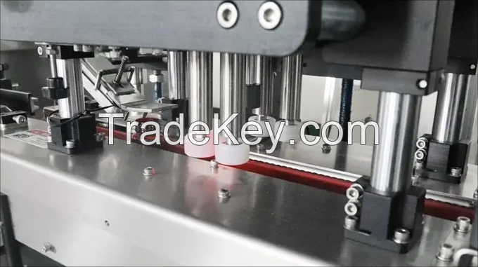 KEFAI  Hot Fully Automatic Tin Can Jar Bottle  Granule Particle Filling Packing Sealing Machine