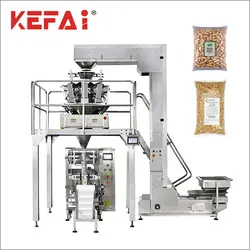 KEFAI Multi Function  Fully Automatic 10 Heads VFFS 1kg 3KG Nuts Food Granule Packing