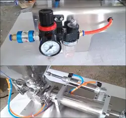 KEFAI Upgrade Automatic Liquid Paste Filling Machine With Conveyor 500ml Sport Energy Drink Single Head Filling Machine