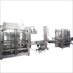 KEFAI Fully Automatic Sunflower Olive Edible Oil Washing Filling Capping Machine Oil 500ml Cooking Oil Production Line
