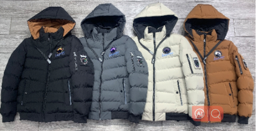 Men's Cotton-padded Jackets Double Face Jacket 99059#