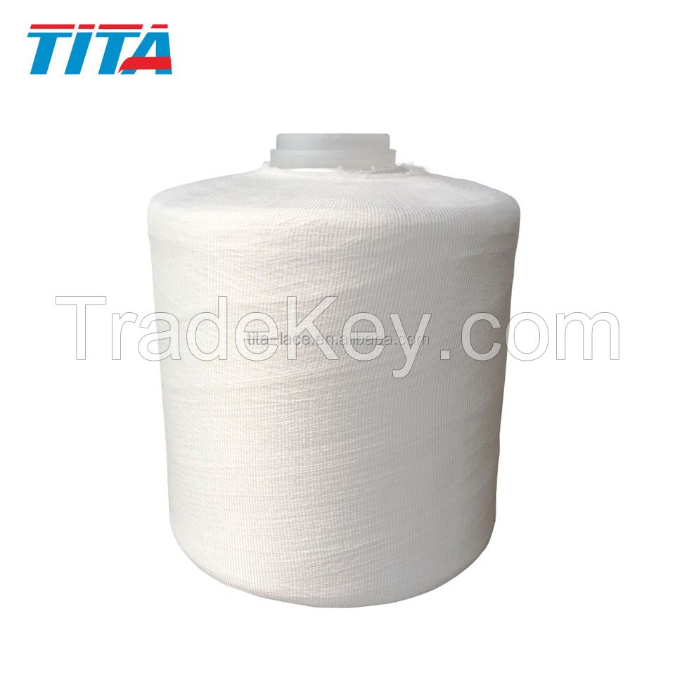 Factory Wholesaler Warp Yarn 100% Polyester Twisted Yarn FDY 90d/36f 600 Tpm Semi Dull