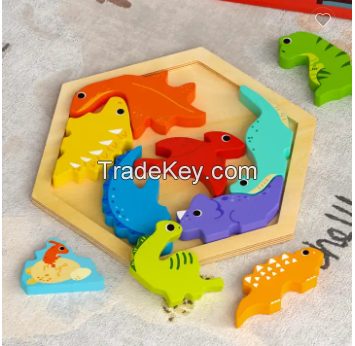 Wooden Dinosaur Puzzle