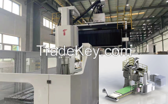 gantry machining centers, cnc milling machines