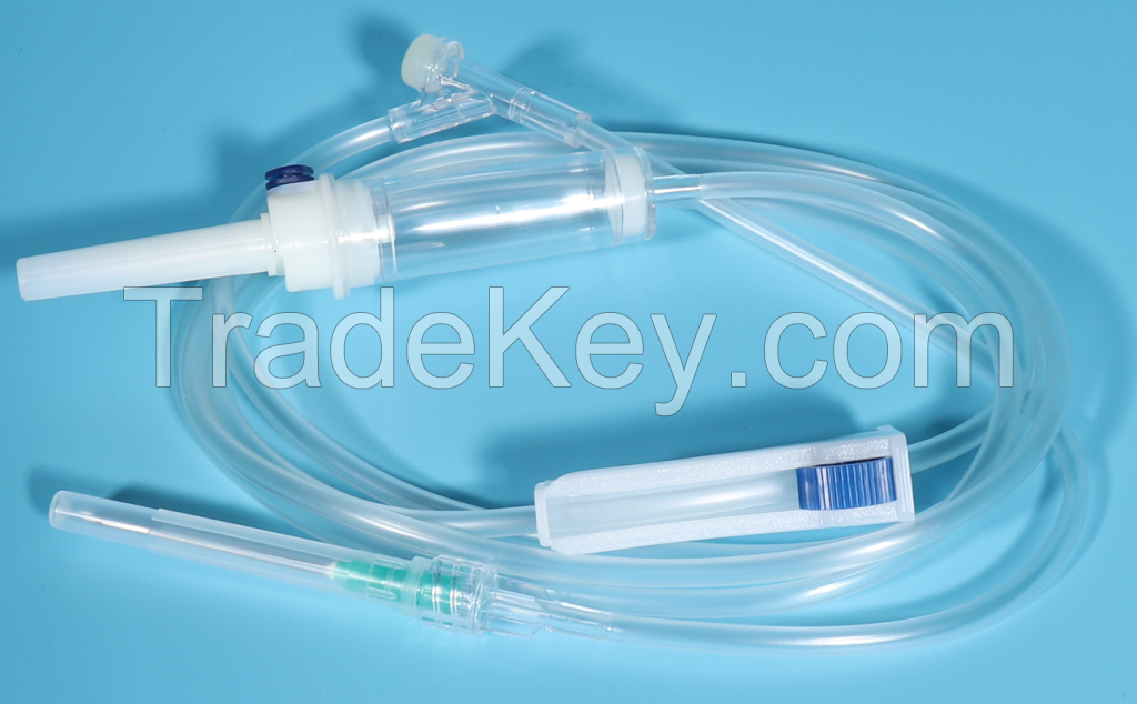 Medical Disposable IV Infusion Set With Y-site Injection Accept OEM And ODM
