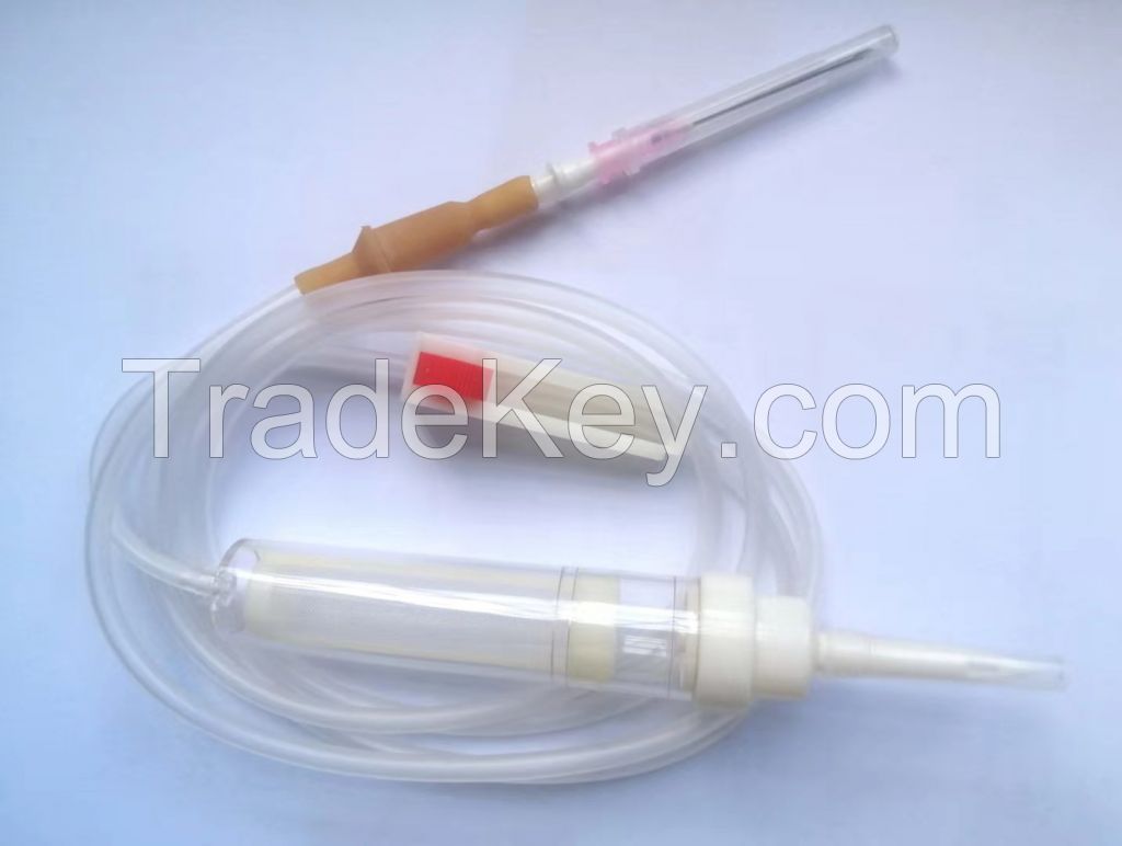 Dispoable Medical Factory Blood Transfusion Set Luer Slip Or Luer Rock