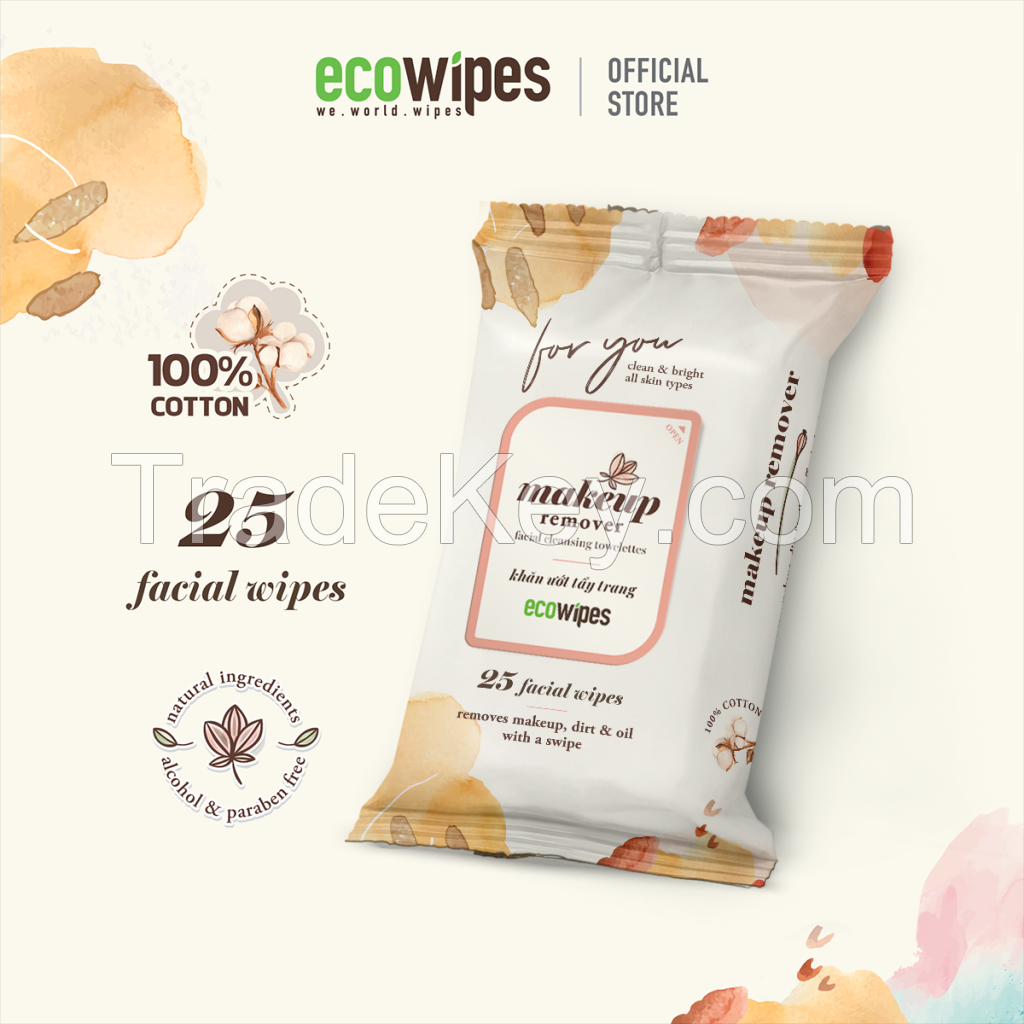 Best Quality Disposable makeup remover wipes 100% Cotton non-woven fabric reusable remover wipes