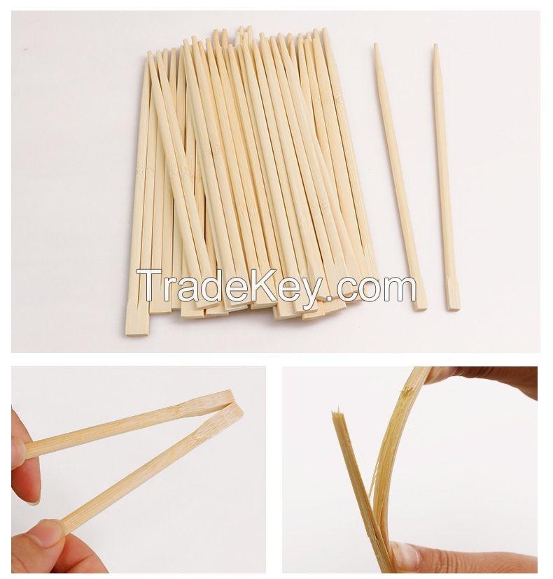 Eco-frindly Natural Bamboo Chopsticks Sushi Stick With Paper Package